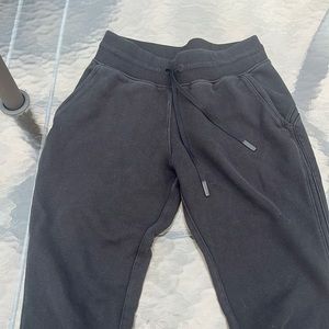 lululemon fleece scuba joggers